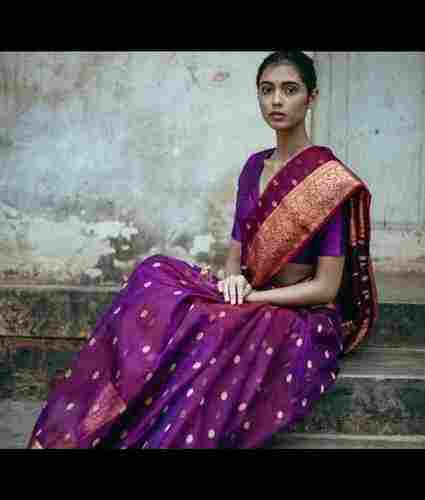 Chanderi Pure Silk Saree