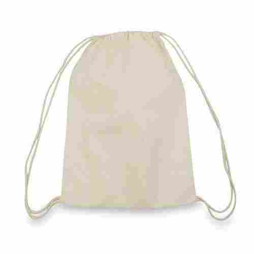 White Cotton Shoulder Bag
