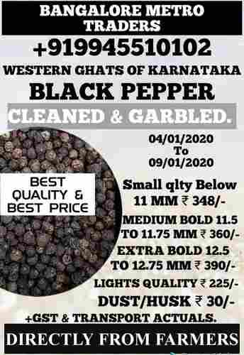 100% Natural Black Pepper