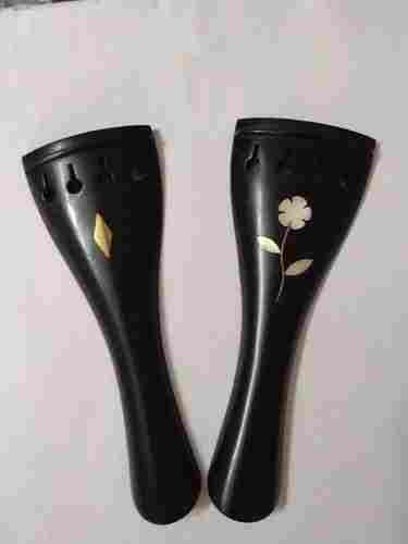Violin Tailpiece Flower Inlay