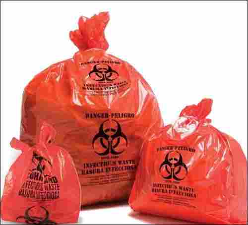 Plastic Orange Jumbo Garbage Bag