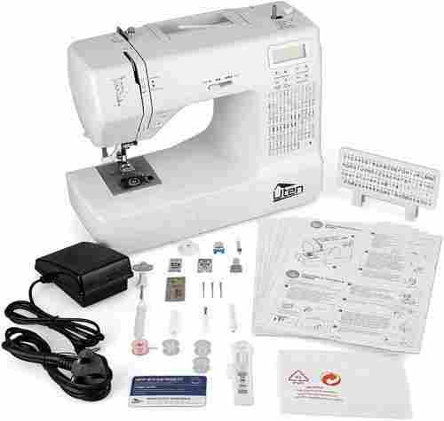 New Computerized Sewing Machine With 200 Stitches 8 Buttonholes (Uten)