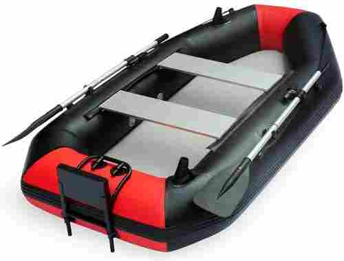 AA-PHUJ DMUC Canoe Inflatable Boat Set With Oars Inflator