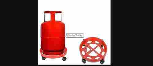 Portable LPG Gas Cylinder Plastic Trolley