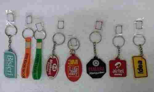 Promotional Silicone Rubber Keychains
