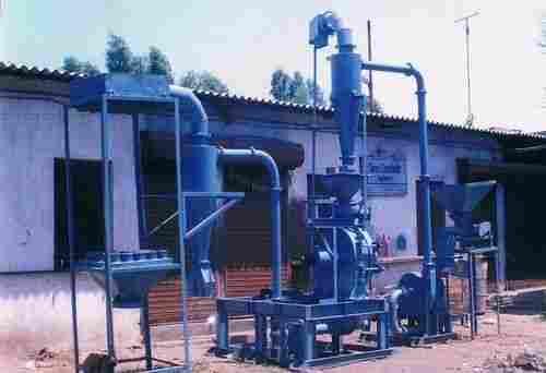 Two Stage Coconut Shell Grinding Pulverizing Plant