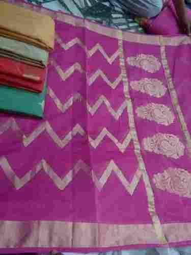 Chanderi Silk Sarees For Womens