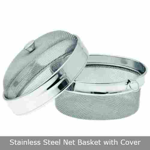 Stainless Steel Net Basket With Cover
