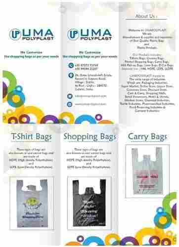 Light Weight Plastic Carry Bag