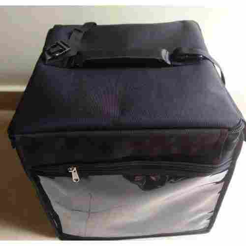 Black Thermal Insulated Food Delivery Bag