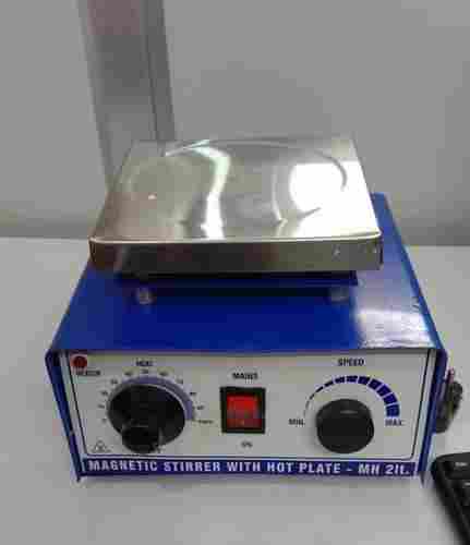 Mild Steel Magnetic Stirrer with Hot Plate