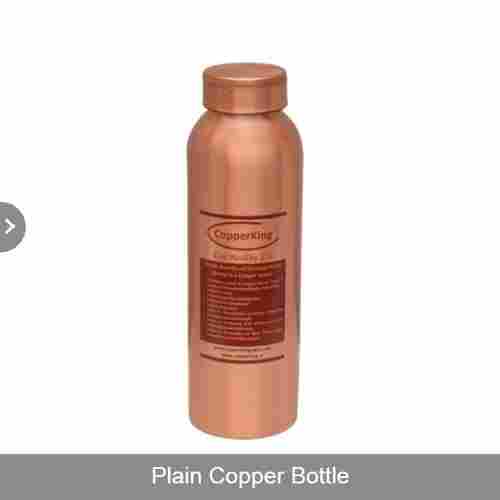 Lacquer Coated Plain Copper Bottle