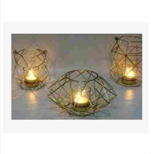 T Light Iron Candle Holders