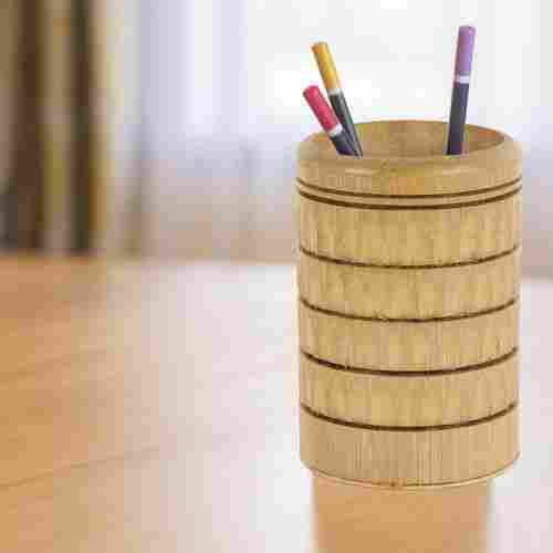 Eco-Friendly Bamboo Hand Crafted Pen Holder 