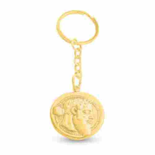 Fancy Gold Plated Metal Keychain