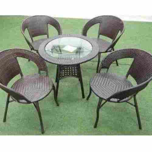 Outdoor Garden Chairs with Round Table