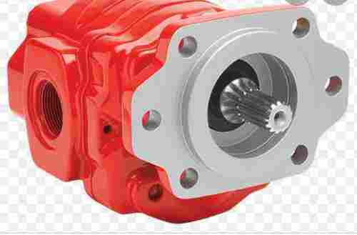 Red Colour Heat Resistant Hydraulic Pump With Fine Finish