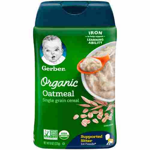 GERB 1ST ORG OATMEAL