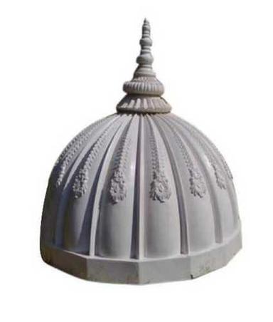 16 Feet Fiberglass Temple Dome Application: Commercial Place