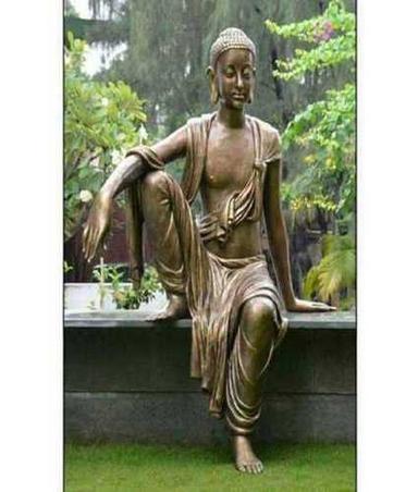 Sculpture Frp Sitting Buddha Statue For Interior And Exterior Decor