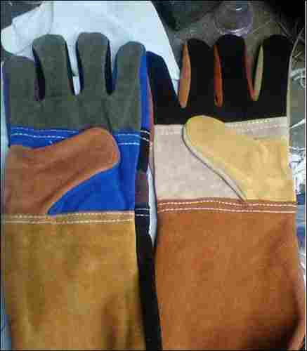 Full Finger Industrial Leather Gloves