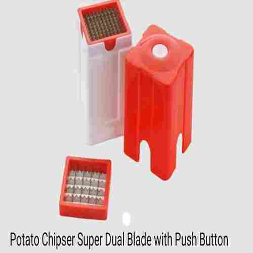 National Potato Chipser Super Dual Blade With Push Button