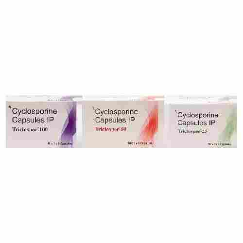 Cyclosporine 25/50/100 Mg Capsule
