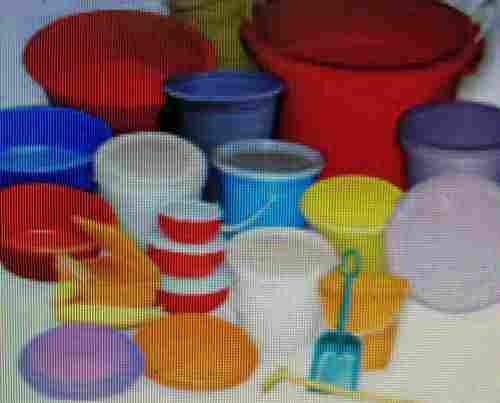 Multi Color Plastic Bucket