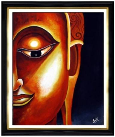 Framed Lord Buddha Painting