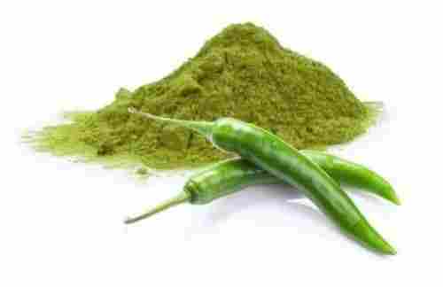 Dehydrated Organic Green Chilli Powder