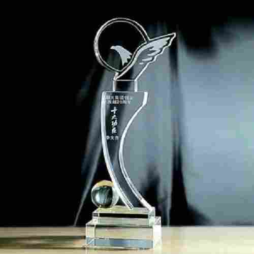 Light Weight Transparent Acrylic Trophy