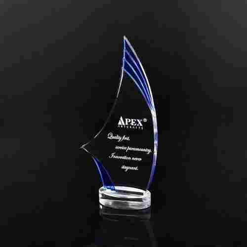Printed Transparent Acrylic Trophy
