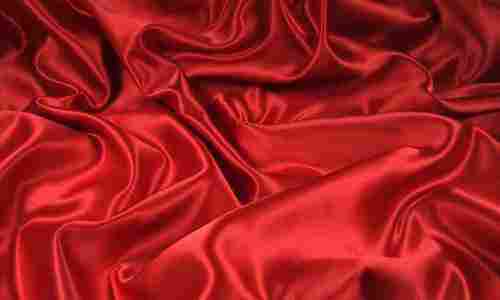 Red Rayon Silk Fabric