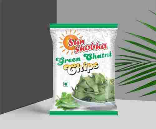 Green Chatni Chips Packs