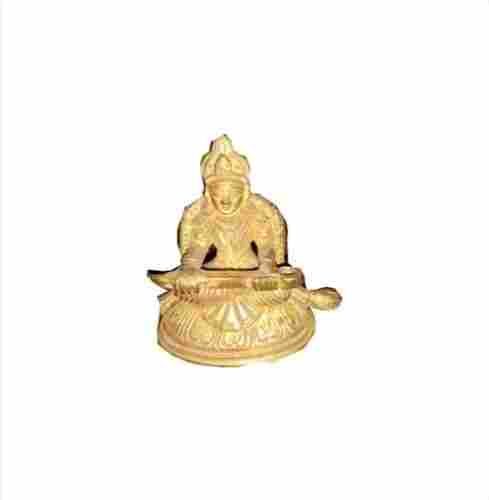 Brass Goddess Saraswati Idol