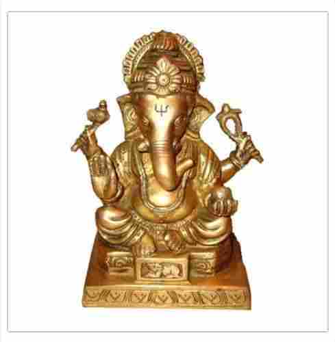 Brass Lord Ganesh Idol
