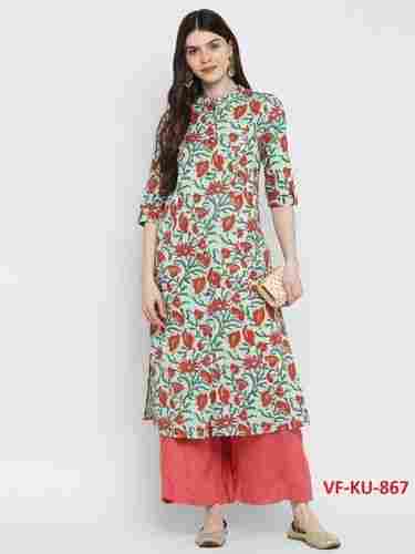 Designer Cotton Ladies Kurti