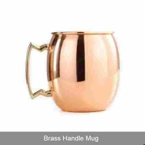 Brass Handle Copper Mug