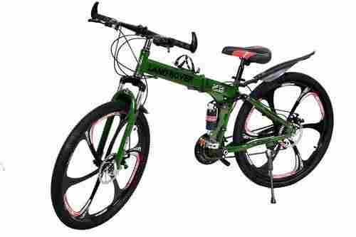 Green Landrover Foldable Cycle