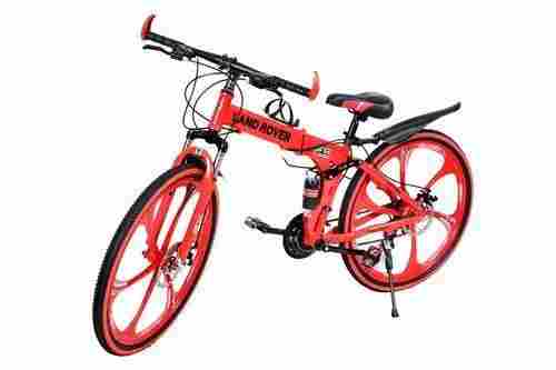 Red Landrover Foldable Bicycle