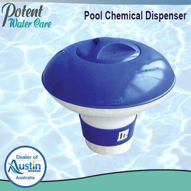 Blue Swimming Pool Chemical Dispenser