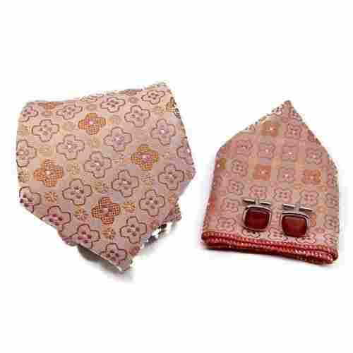 Embroidered Necktie & Cufflinks Sets