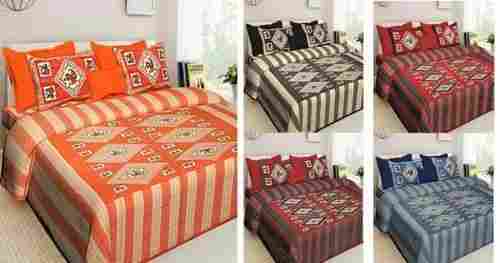 Rajasthani Printed Cotton Double Bedsheet
