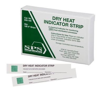 Gas Sterilization Equipments Dry Heat Indicator Strip Dis-100