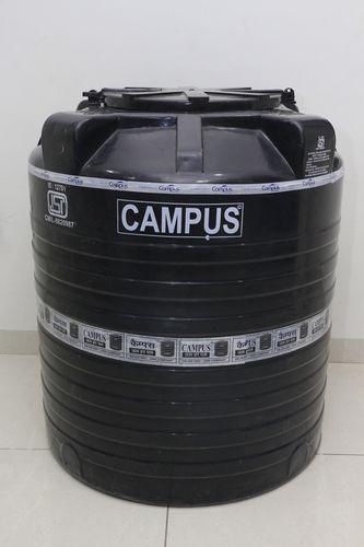 Black Isi Mark Plastic Water Storage Tank