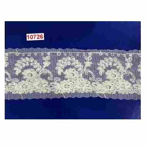 Designer Polyester Net Embroidery Lace