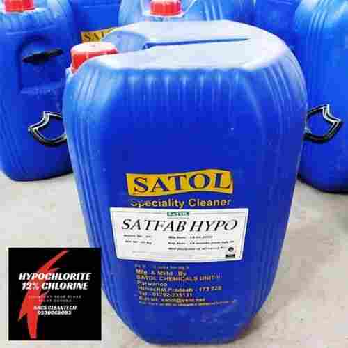 Liquid Sodium Hypochlorite Disinfectant