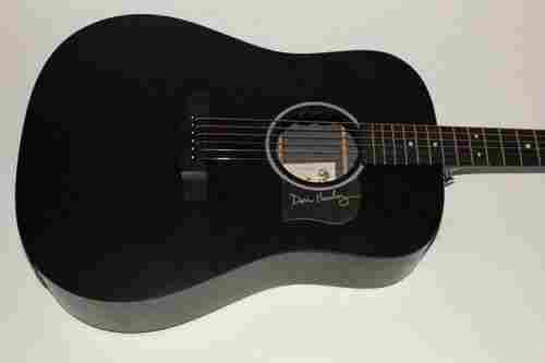 Black Color Acoustic Guitar