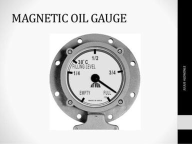 Aluminum Industrial Analog Magnetic Oil Level Gauge