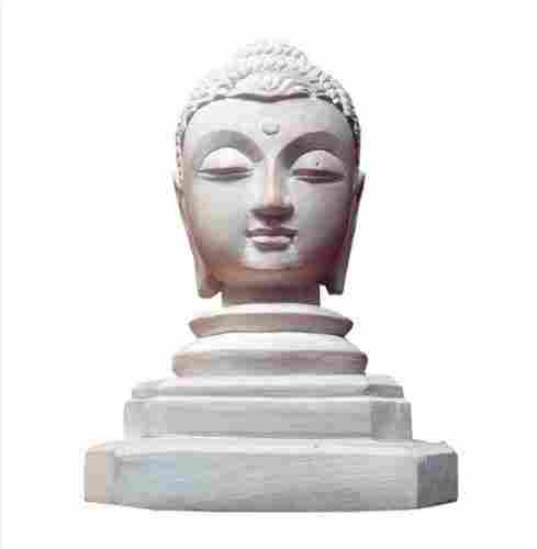 Buddha Head Sand Stone Statue